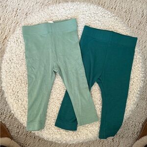 Kate Quinn Green Leggings Comfortable Stretchy Bottoms
